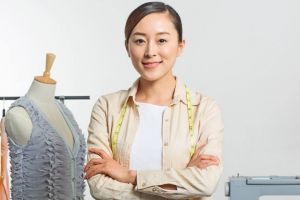 服装设计师照片